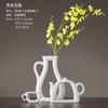 3pcs/set Nordic  modern vase decoration creative living room study  cabinet ceramic  flower teapot  WY60321
