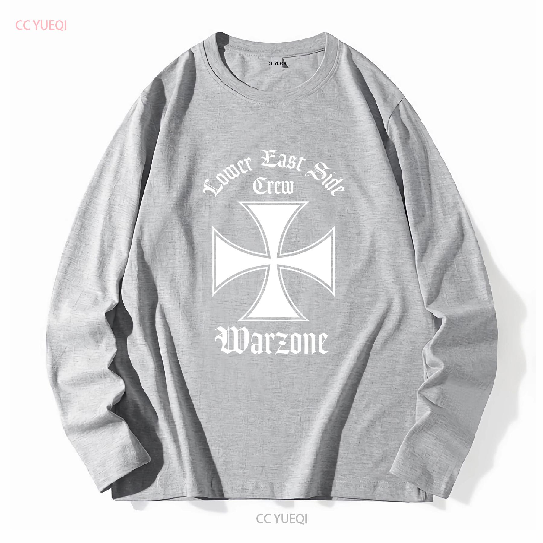 

Рідкісна вінтажна футболка 90-х Warzone Lower East Side Crew NYHC Панк Хардкор XL вінтажна Прана одяг від графічного дизайнера мода L