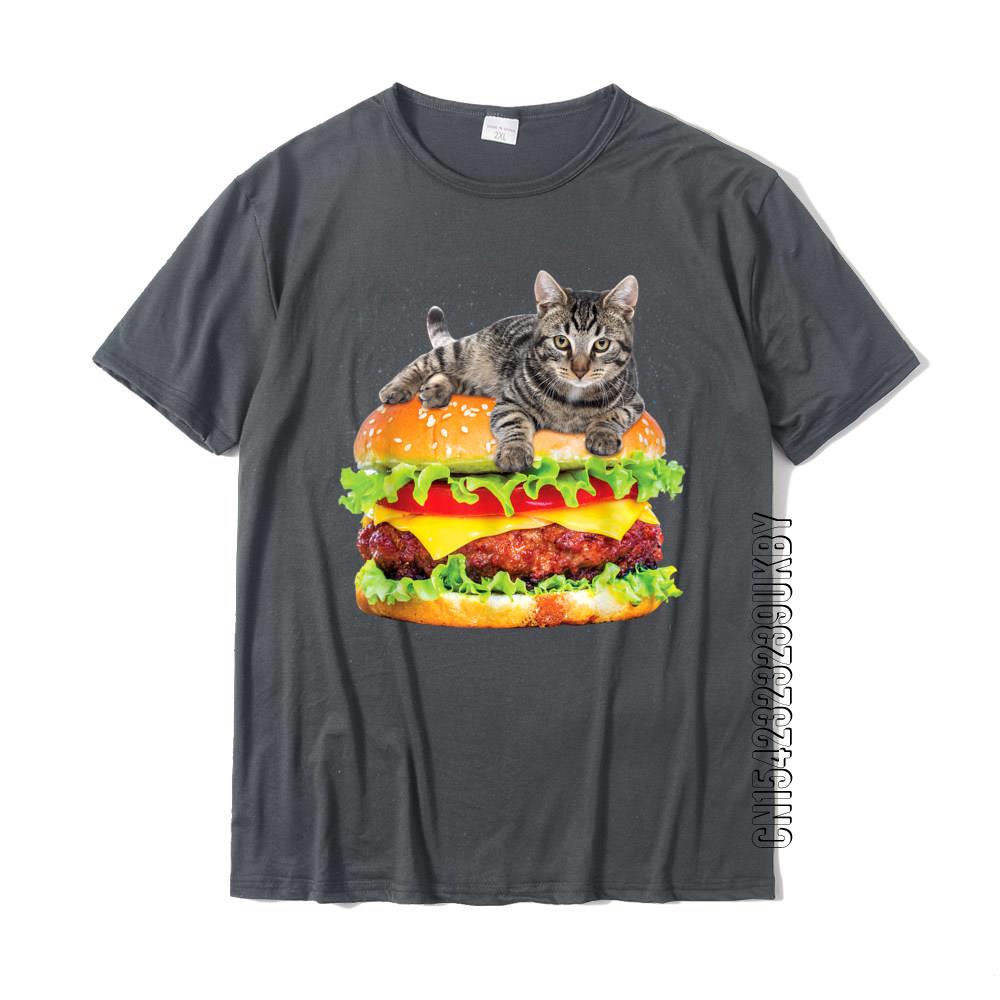 Hamburger Weltraumkatze T-Shirt Lustiges Kätzchen Tee Von Zany Brainy Baumwolle Party Oberteile T-Shirt Verbreitet Herren Oberteil T-Shirts Modisch