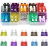 306PCS Car Fuse Assortment Kit, Standard and Mini and Micro Mix Vehicles Blade Fuses Kit Replacement, 2A 5A 7.5A 10A 15A 20A 25A 30A 35A, Universal