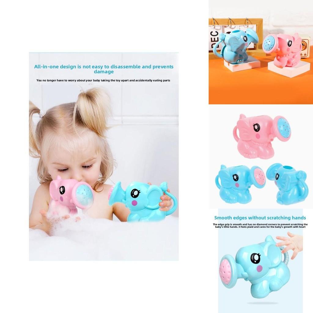 Childrens Elephant Shower Toy With Water Spray For Bath Time Fun And Sensory Development