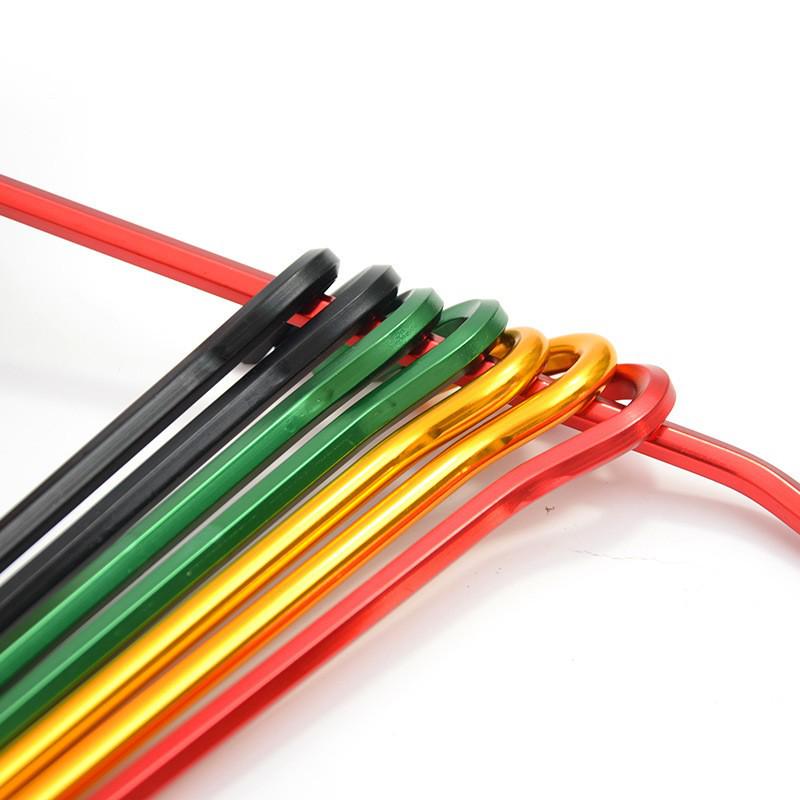 Aluminum Alloy Camping Tent Stakes with Hammer & Windproof Rope Set