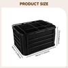 Rear Bike Basket with Liner Lightweight Practical Bicycle Dog Carrier for Hiking Pets Outdoor