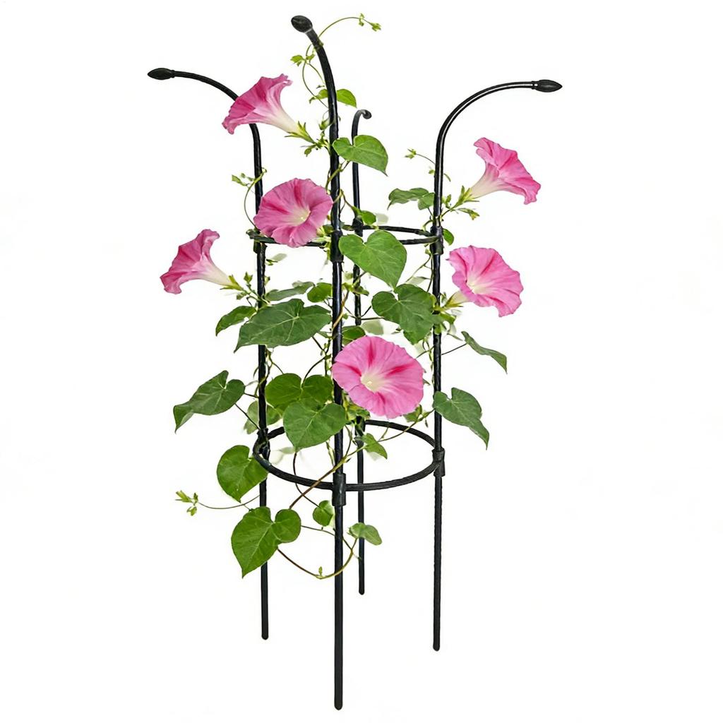 Garden Trellis For Climbing Plants Decorative Vertical Rustproof Stable Umbrella Trellis Tower Frame For Vine Rose Clematis