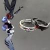Evangelion Einheit-00 Rei Ayanami Anime Ring - Zweidimensionales Schmuckstück für Paare