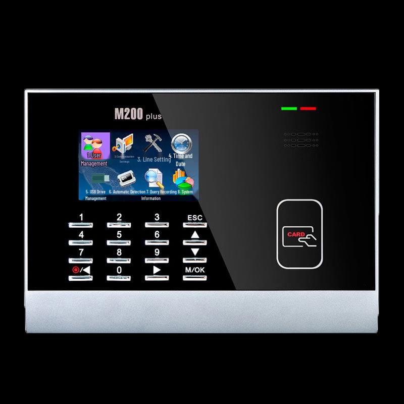 ZKTECO M200Plus Smart Network IC/ID Card Time Attendance Machine CN plug (adapter included)