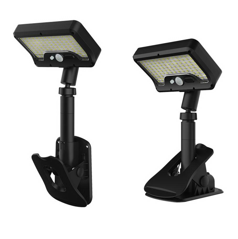 Solar Clip-on Outdoor Courtyard & Villa Wall Lamp for Park and Lawn Lighting
