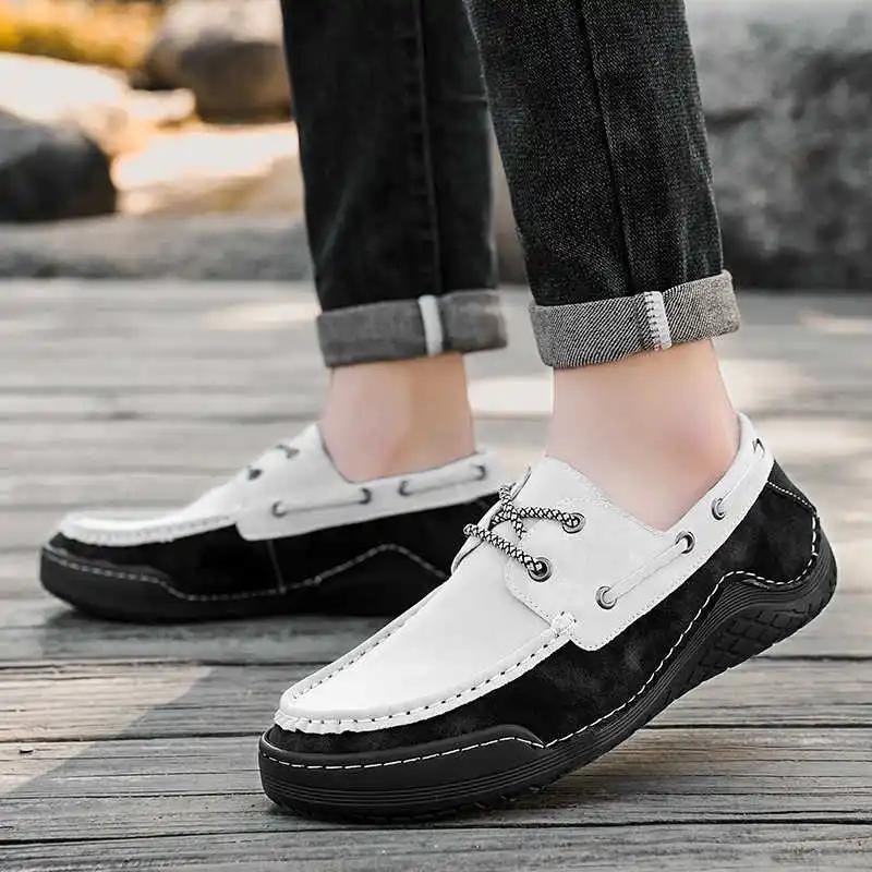 Mocassin Laced Shoes White Sneakers Chunky Women's Trnis Designer Women's Sneakers Sports Style Lowest Price New Year's