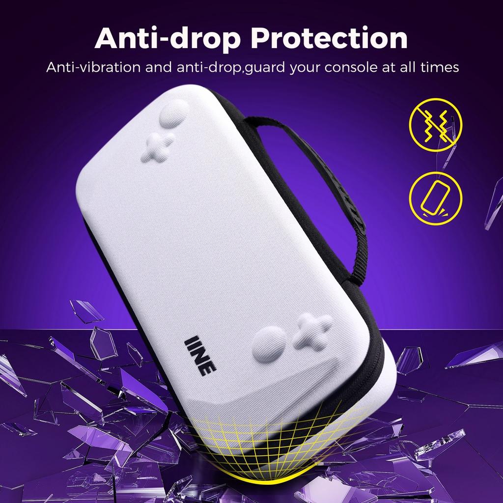 Rog Ally Storage Bag, Travel and Storage Rigid Box, Compatible with Rog Ally Games, Laptops, and Accessories