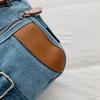 Fashion Vintage Design Women's Crossbody Bag High Quality Denim Fabric Shoulder Bag Large Capacity Tote Bag Lightweight Handbags