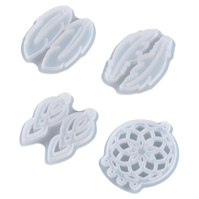 Traumfänger-Harzform, Traumfänger-Harz-Schlüsselanhänger-Form, Kunstharz-Gussform ist leicht zu zerlegen, DIY-Schmuckanhänger