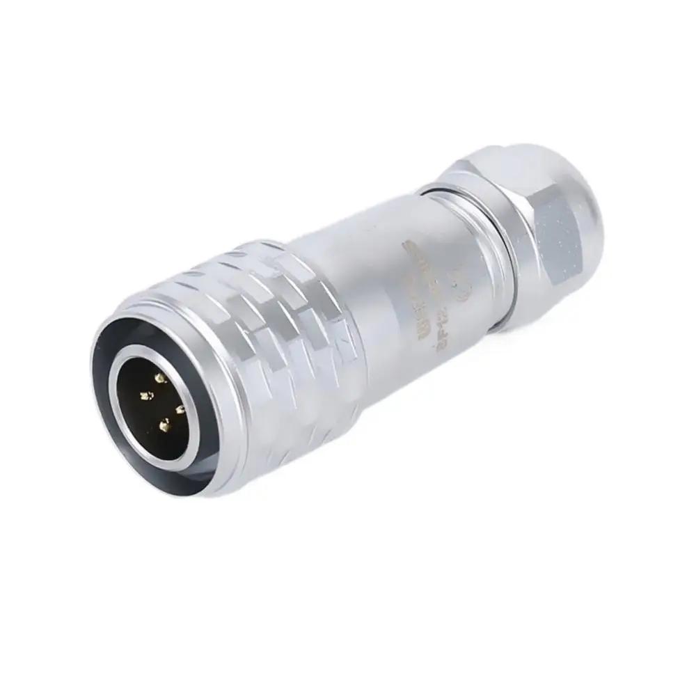 WEIPU SF12  2 3 4 5 6 7 9Pin Industrial Waterproof Connector Adapter Plug  Scoket Solder Threaded Coupling Sensor SF1210 SF1211