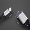 USB OTG Adapter USB C To USB3.0 OTG Adapter For Androids Smartphones Fast Data Transfer With Durability Nylon Braide Cable