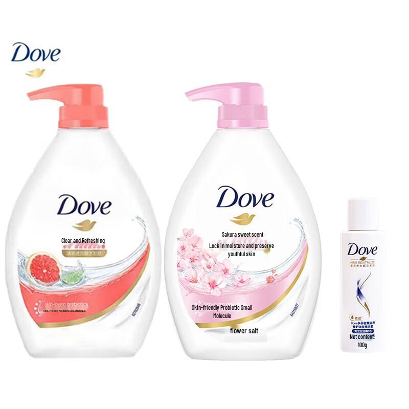 

Dove Body Wash & Serum Set