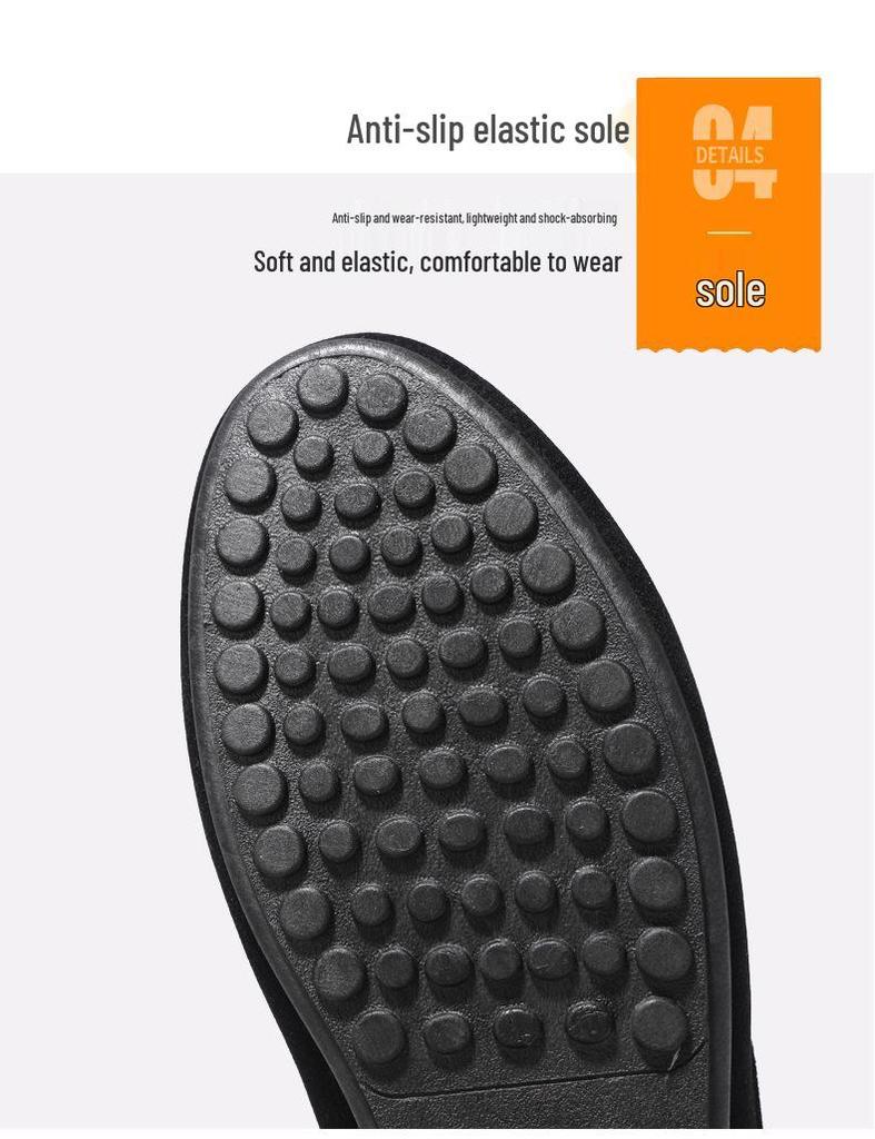 Men's Breathable Slip-On Bean Shoes - Casual, Trendy, Versatile Spring/Summer Footwear