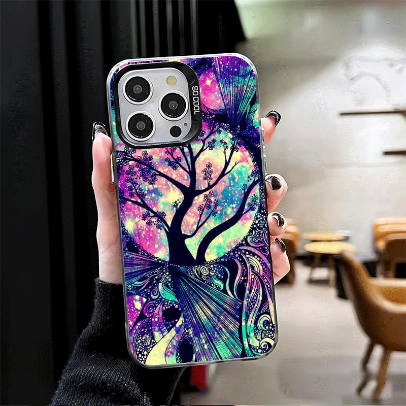 

Mandala Sunflower Dreamy Style Shockproof Phone Case for iPhone 17 Air 16 16E 15 Pro Max 14 Plus 13 Mini 12 Back Cover Anti Fall iPhone 17 Air