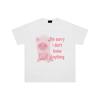 Cute Pink Pig Funny Slogan Couple Matching Cotton Tshirts Y2K Loose Casual Street Short Sleeve Lover Tees Lover Tees Harajuku
