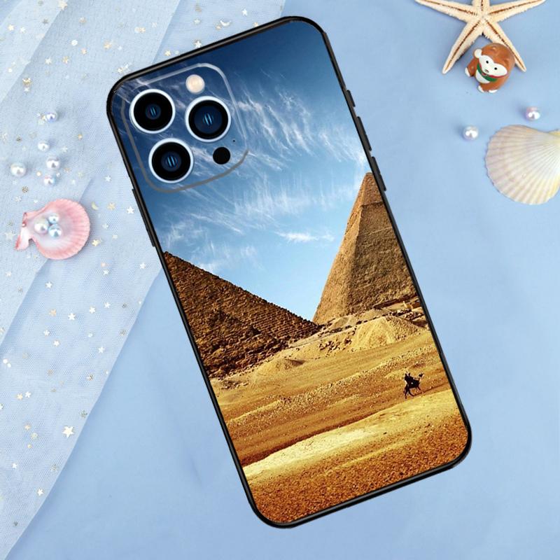 Egypt Pyramids Case For iPhone 17 Pro Max 16 15 14 12 11 13 Pro Max Plus 12 13 Mini 16e 17 Air Back Cover