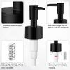 Reusable Soap Pump Heads Easy Installation Soap Dispenser Pump Plastic Texture Suitable for Various Neck Size Bottles