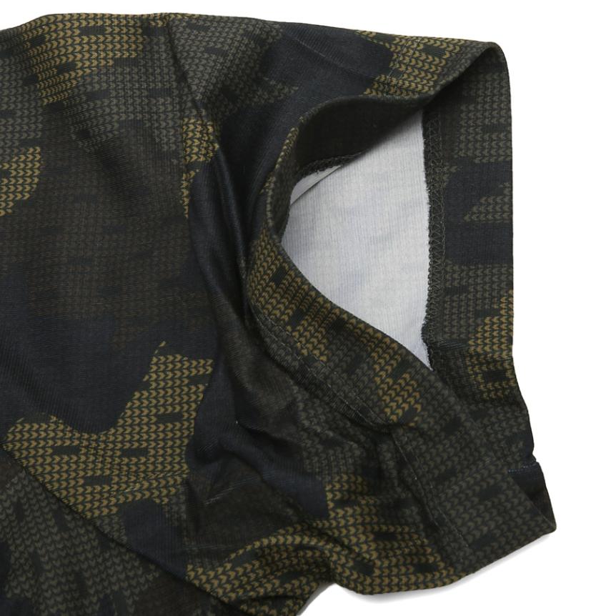 Nike Round Neck Mesh Breathable Short Sleeve T-Shirt Men Tops Military-Green 925798-399