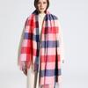 Luxury Plaid Scarf Winter Warm Cashmere Women Long Pashmina Foulard Female Scarves Lady Tassel Shawl Wraps  Design New