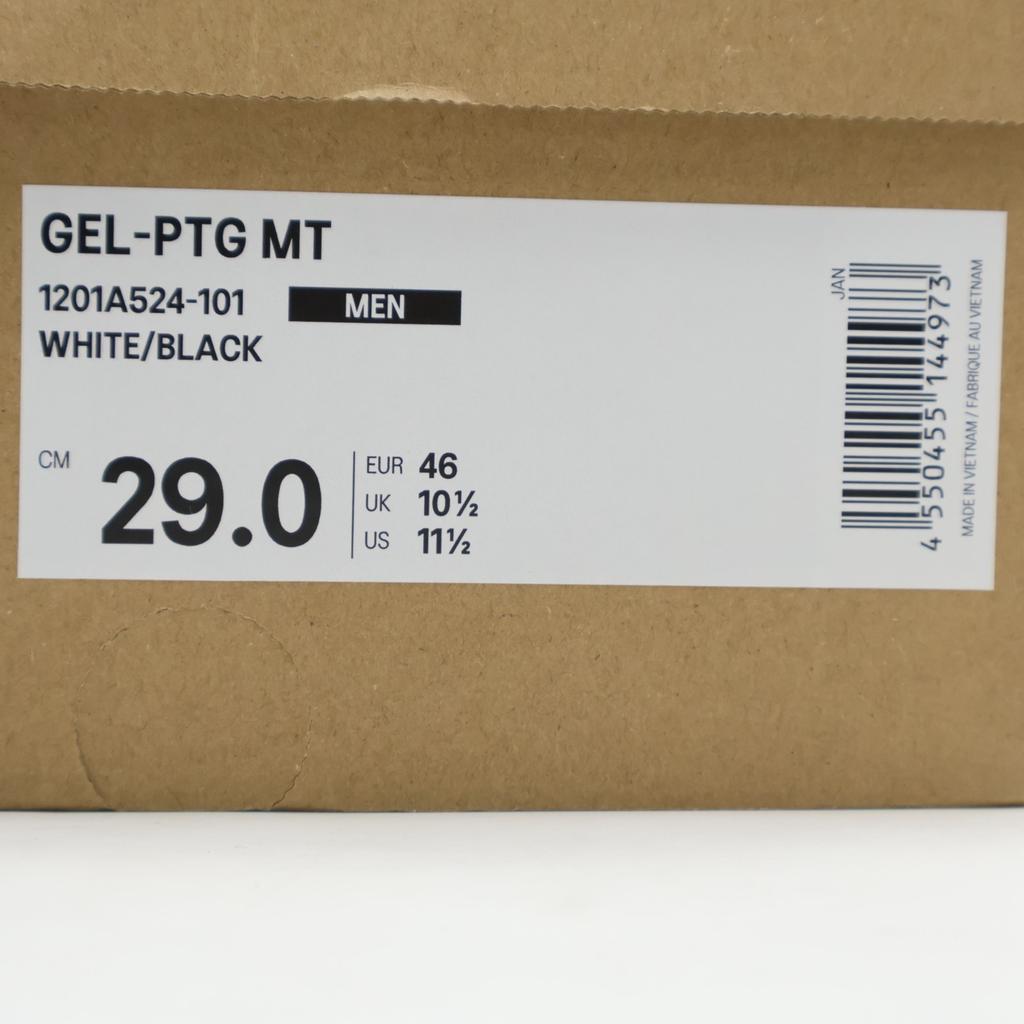1201A524-101 Asics Gel-PTG MT White Black (Men's)