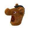 Year Horse Hat Plush Costume Animal Headwear for Pub Dress up Kids Adults