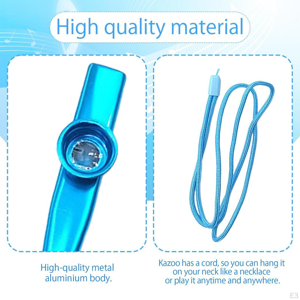 Flöte Musikinstrument Gitarrenpartner, Leichtes Mundstück mit Membranen für Aufführung