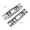 1pc Sliding Doors And Window Rollers Double Slot Flat Wheel Pulley Sliding Door Zinc Alloy Anti Rust Sliding Window Roller