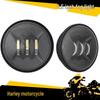 Harley Motorcycle 4.5" LED 30W Auxiliary Fog Light Marker Side Light