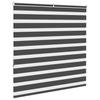 Zebra Roller Blind, Black, Fabric Width 135.9Cm, Polyester