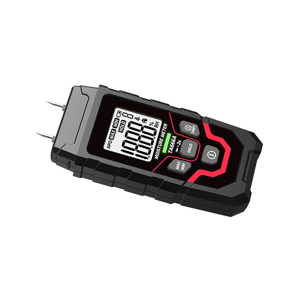 TA666A Digital Moisture Meter Designed for Wood and Structural Material Humidity Monitoring In Indoor Environments