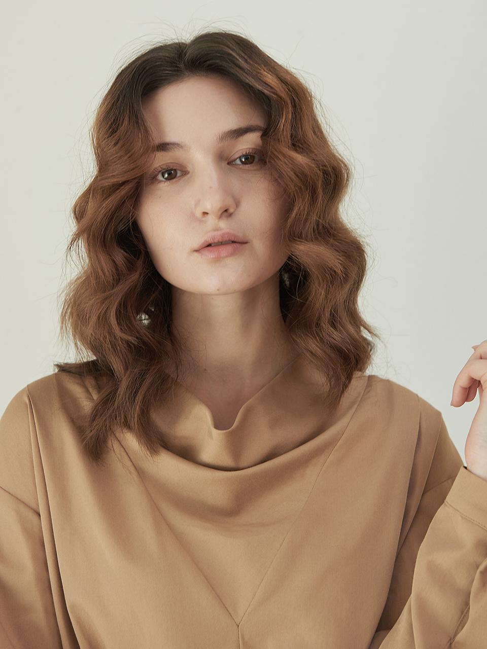 Laviolette Drape Neck Blouse