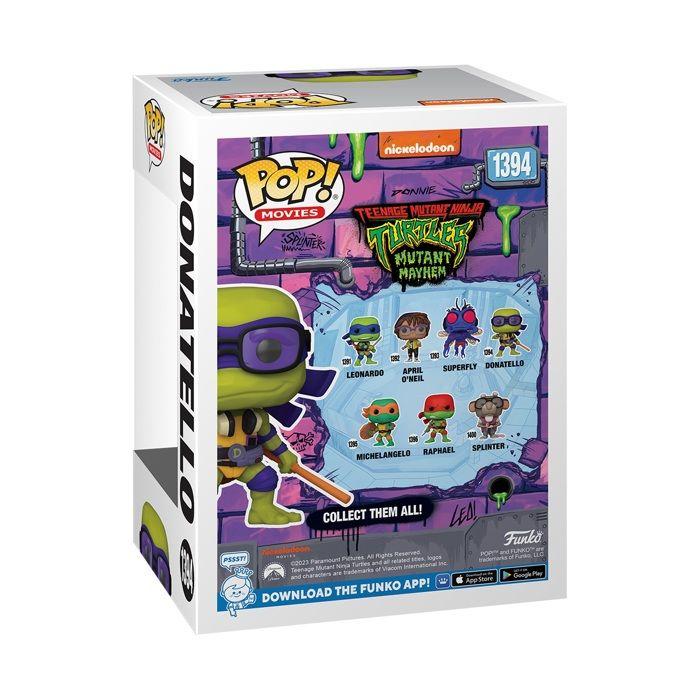 Figurine - FUNKO - Donatello - Tortues Ninja - Multicolore - Pop !