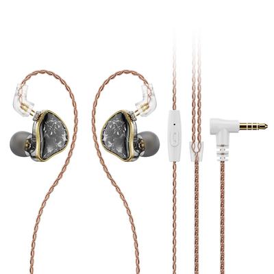 NICEHCK DB2 Earphone Type Earphones Canal Type 1 Dynamic Driver 1 Balanced Armature Type Driver 2Pin Plug Wired Ear Hook Type with Microphone