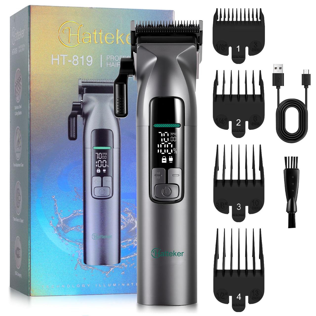 

Hatteker Professional Hair Clipper with Digital Display HT-819