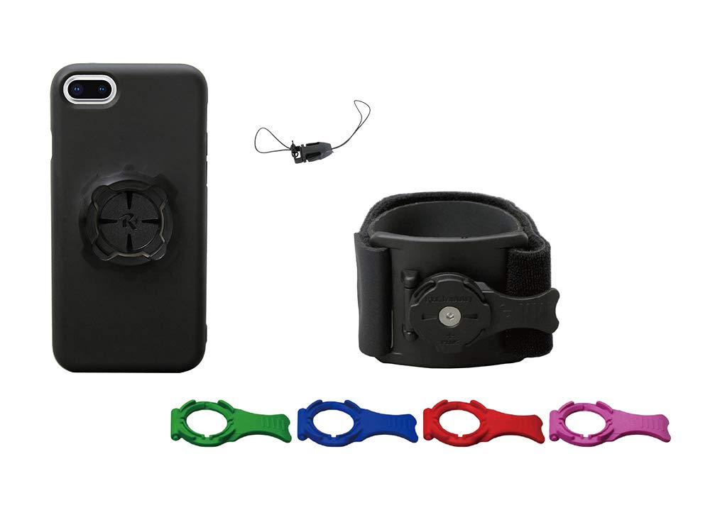 RecMount Plus Набор для бега для iPhone 6 Plus/6s Plus/7 Plus/8 Plus [R+Run-iPC3] (Спортивный нарукавник + Специальный чехол)