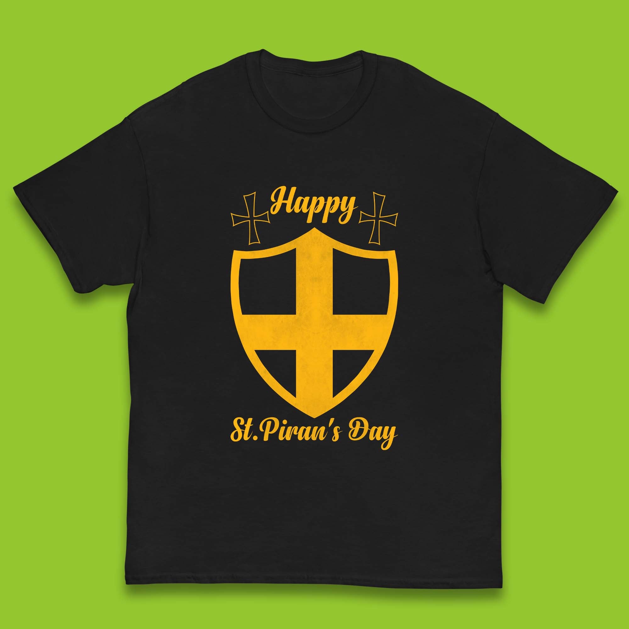 

Happy St. Piran s Day Kids T-Shirt 130