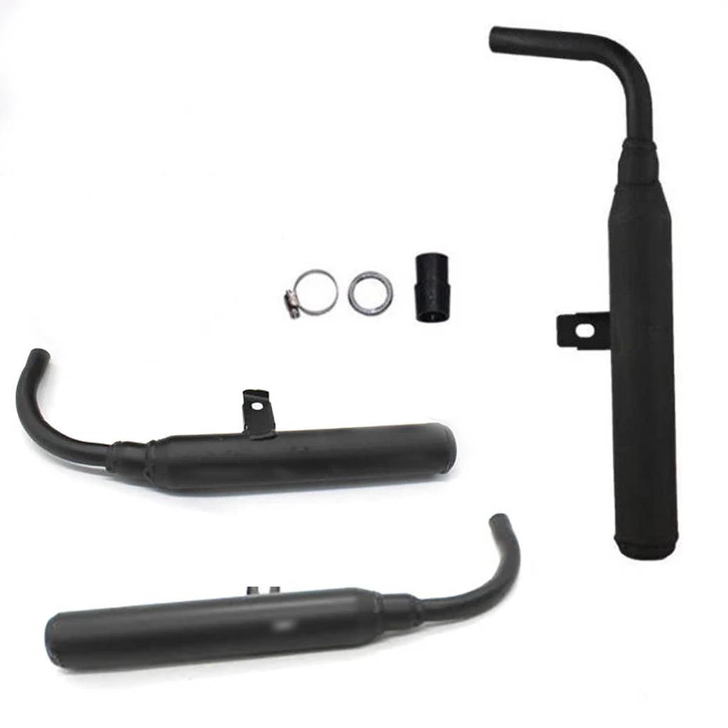 Motorcycle Muffler Pipe for Kids, Exhaust Muffler System for Yamaha, PW50, PY50, PW, PY 50, PEEWEE, ATV, Quad,