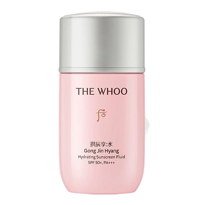 The History of Whoo Gongjinhyang: Soo Hydrating Sunscreen SPF50+ PA+++ – Moisturising UV Protection, Lightweight Water Texture, Korean