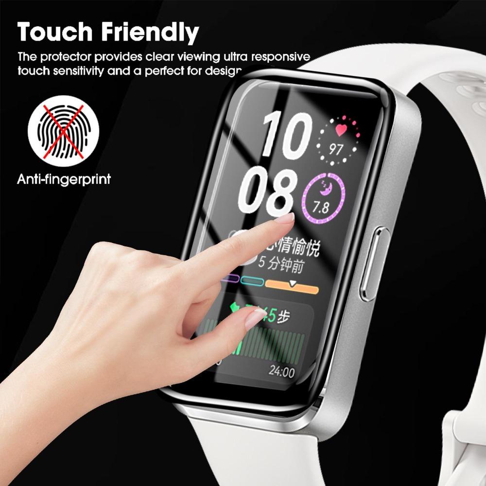 10-1pcs Flexible PMMA Composite Film for Huawei Band 11/11 Pro HD Screen Protector 3D Full Cover Anti-scratch Protective Films