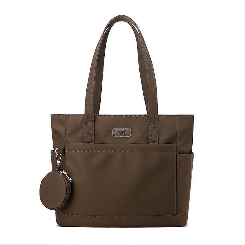 Summer New Fashion Simple Women's Large Bag Large Capacity Go Out Convenient Shoulder Bag Texture Tote Bag