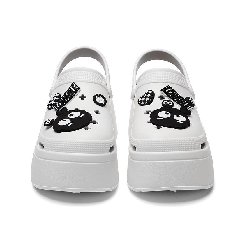 Women's Summer Outdoor Non-Slip EVA Slippers - Thick Sole, Odor-Free, One-Piece Design, Free Shipping