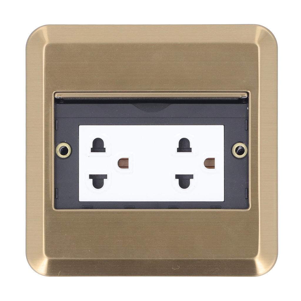 Floor Electrical Outlet Multifunctional Stainless Steel Recessed Concealed Up Outlet AC250V