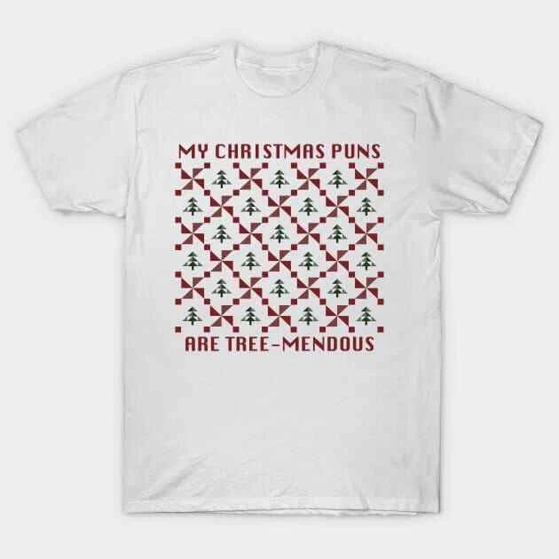 Ugly Christmas Sweater Tree Funny Pun Made in Australia T-Shirt XL