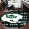 Jets Helmet Round Rug for Livingroom,Bedroom, Palyroom, Chair Rug, Area Rug, Circle Carpet, Large Size Fan Christmas Gift