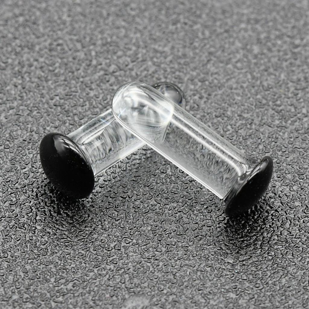 Glass Ear Stretching Set ncludes 1.6 7mm/7.5 12mm Plugs with O Rings Single Flare Gauge Expander Piercing Jewelry