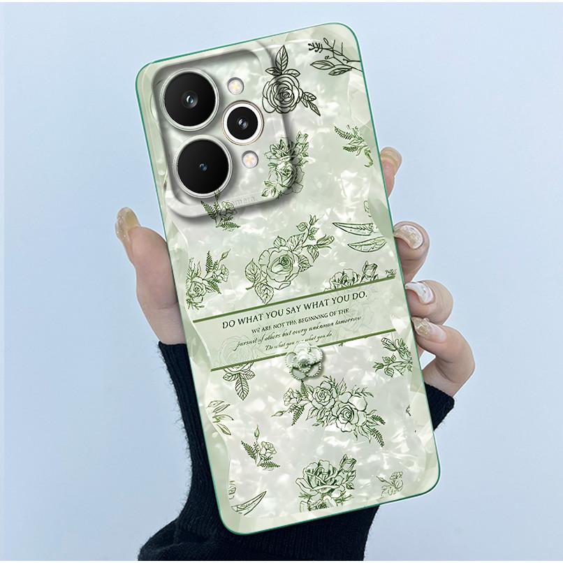 Fundas For Realme 15 Pro 5G Fashion Simplicity Flower Phone Case Shockproof Protection Soft Cover For Realme 15 15Pro 5G Coques