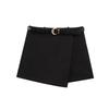 Belted Asymmetrical Double-Breasted High Waist Slimming Shorts - Spring/Summer 2025 Collection
