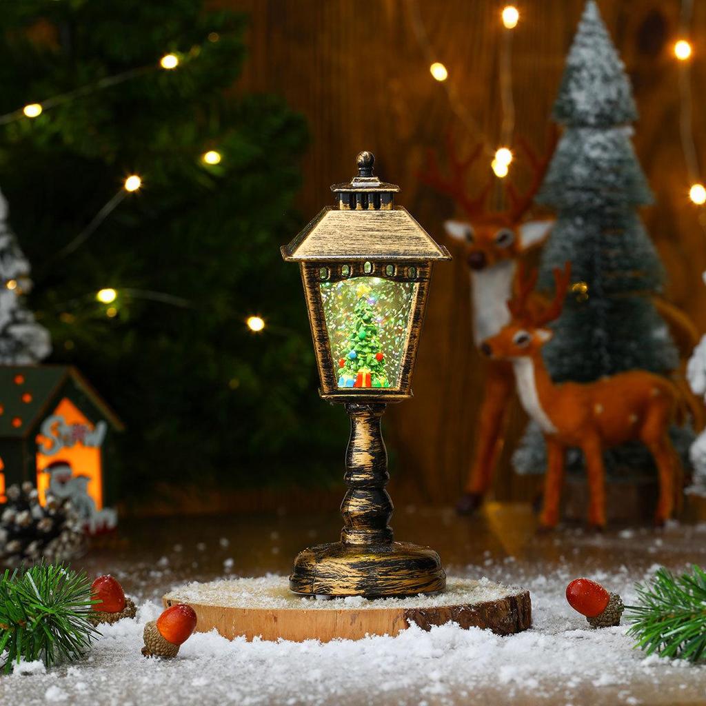 Christmas Luminous Music Lantern: Creative Night Light Ornament & Gift